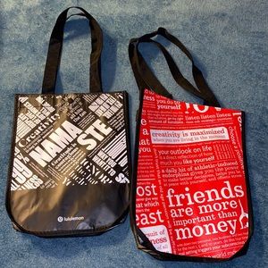 Two Lululemon bags